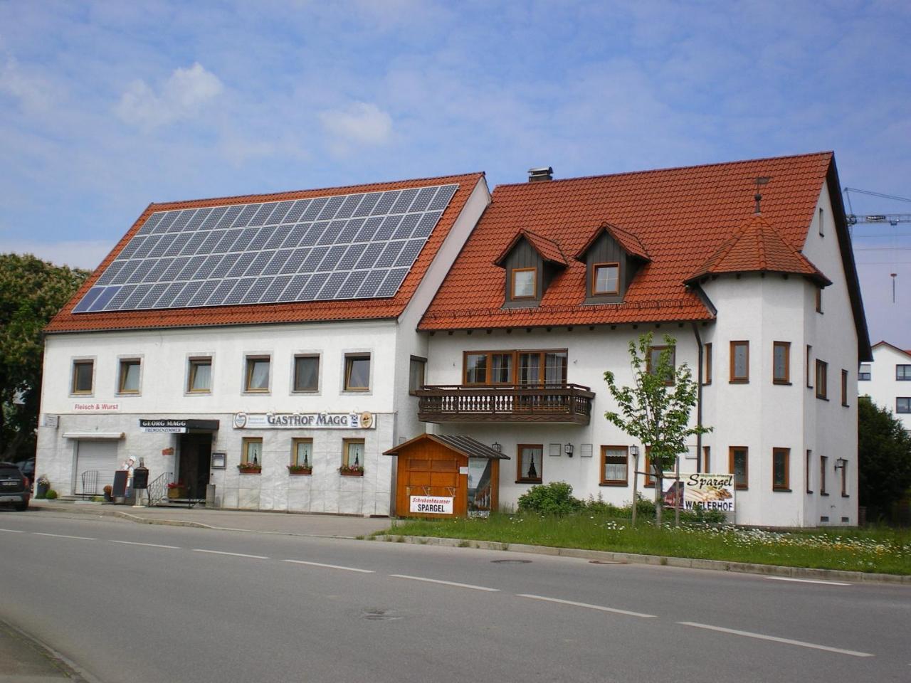 Готель Gasthof Magg Biberbach  Екстер'єр фото