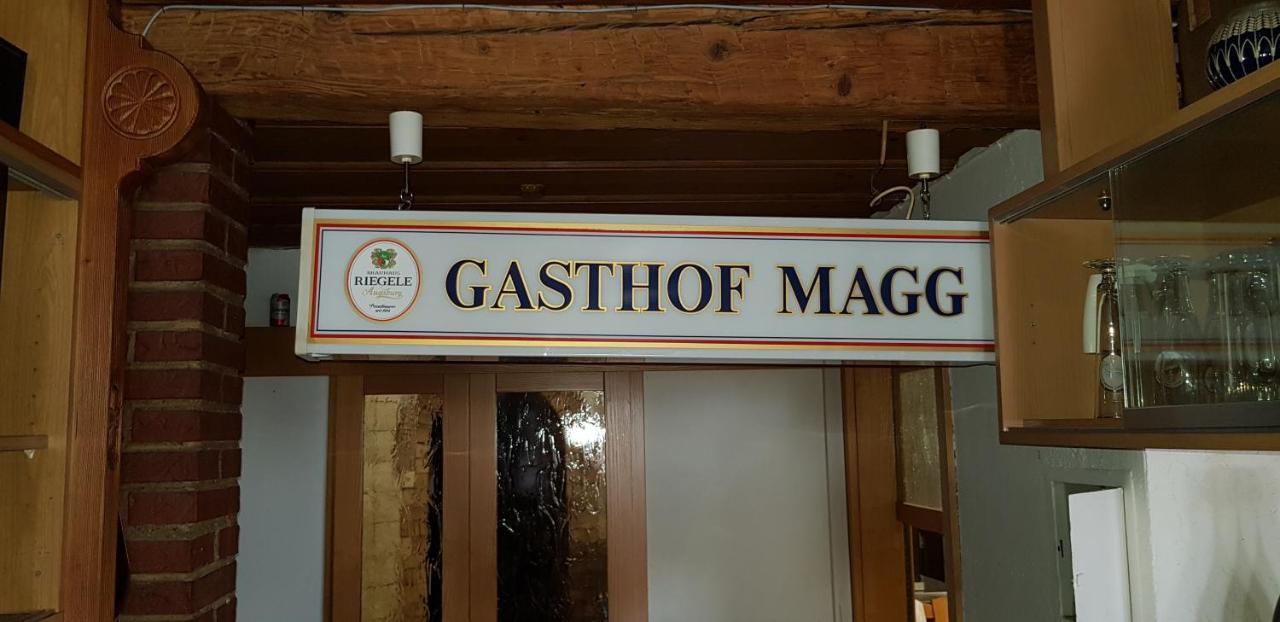 Готель Gasthof Magg Biberbach  Екстер'єр фото